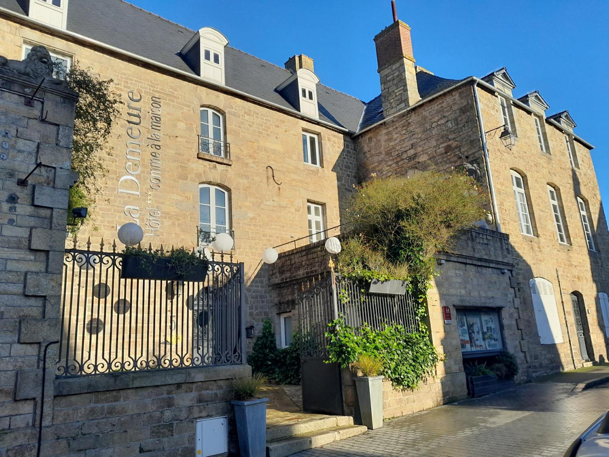 La Demeure Hotell Guingamp Eksteriør bilde